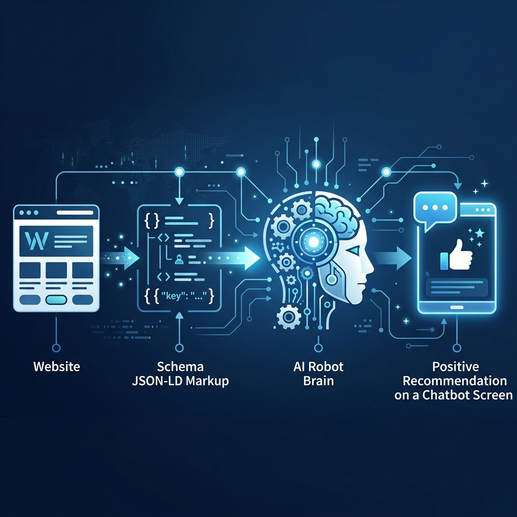 Fluxograma de dados: da estrutura do site institucional até a recomendação final dada pela Inteligência Artificial